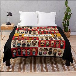 Pixel Art Taskmaster Essential Throw Blanket