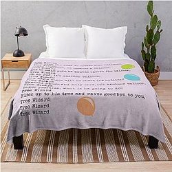 Taskmaster Tree Wizard Throw Blanket