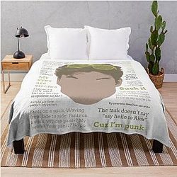 James Acaster Taskmaster Quote Throw Blanket
