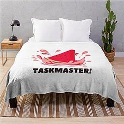 TASKMASTER Watermelon Throw Blanket