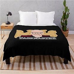 Taskmaster Greg Davies Drawn Throw Blanket