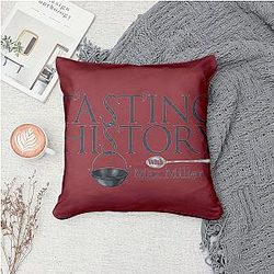 Culinary Time Traveler Tasting History Pillows Cover