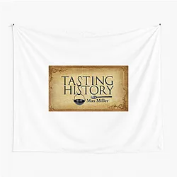 Tasting History Merchandise Tasting History Tapestries