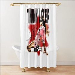 Antiquity Tate McRae Grunge Style Shower Curtain