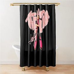 Bygone Tate McRae - Pink Outfit Shower Curtain