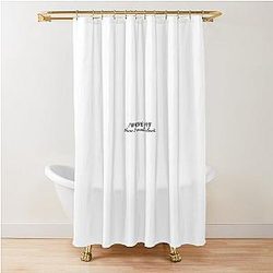 I'm more hurt than I admit. Tate McRae Quote. Emotional Lyrics Shower Curtain