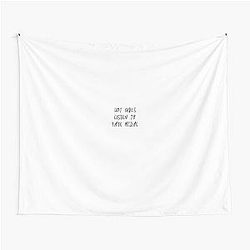 Hot girls listen to Tate McRae Quote - Emotional Lyrics Tapestry