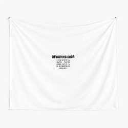 Revolving door - Tate McRae Quote - Emotional Lyrics Tapestry