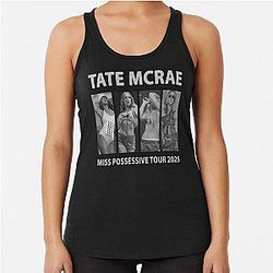Tate McRae Tour Vintage Fan Tank Top