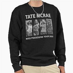 Tate McRae Tour Fan Art Pullover Sweatshirt