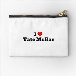 I Love Tate McRae Zipper Pouch