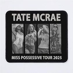 Tate McRae Tour Vintage Fan Mouse Pad