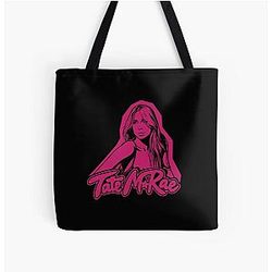 Tate McRae All Over Print Tote Bag