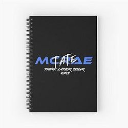 Tate McRae V4 Think Later Tour Notebook