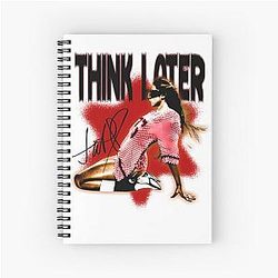 Antiquity Tate McRae Grunge Style Spiral Notebook