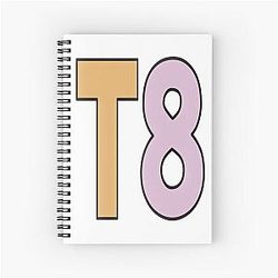 Tate McRae T8 Spiral Notebook