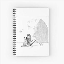 Tate McRae Spiral Notebook