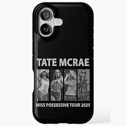 Tate McRae Tour Vintage Fan Case