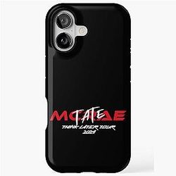 Tate McRae V5 Think Later Tour iPhone Tough Case