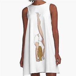 Fan art of Tate McRae A-line dress