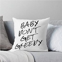 Tate Mcrae Greedy Throw Pillow