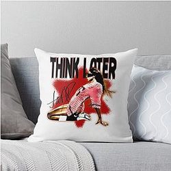 Antiquity Tate Mcrae Grunge Style Throw Pillow