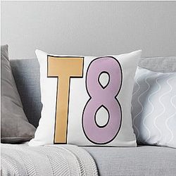 Tate McRae T8 Throw Pillow