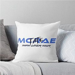 Tate McRae V5 Think Later Tour Throw Pillow
