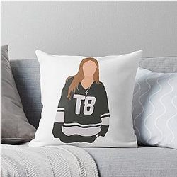 Tate McRae Throw Pillow