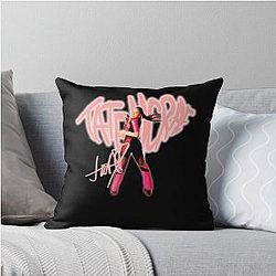 Bygone Tate Mcrae Pinky Outfit Throw Pillow
