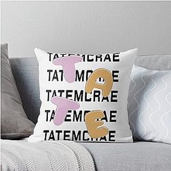 Tate McRae Bubble Throw Pillow