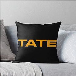 Tate McRae Logo Throw Pillow
