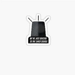 Siren Sounds Tate McRae Sticker