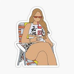 Tate McRae: It's Ok I'm Ok Sticker