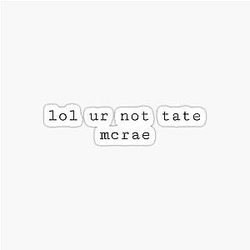 Tate McRae Sticker