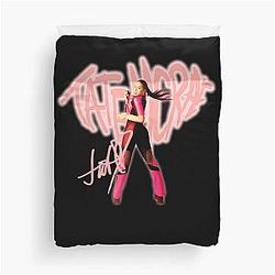 Bygone Tate Mcrae Pinky Outfit Duvet Cover