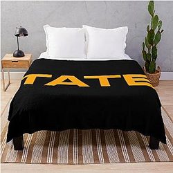 Tate McRae Logo Throw Blanket
