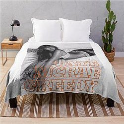 Tate Mcrae Album poster, Tate Mcrae wall art, The Think Later World Tour 2024, dorm aesthetic poster, throw blanket