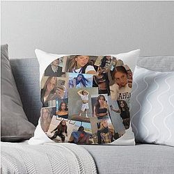 Tate McRae Photo Selfie Throw Pillow