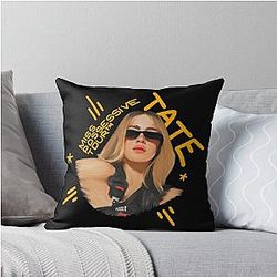 Miss Possessive Collection - T Tate McRae Throw Pillow