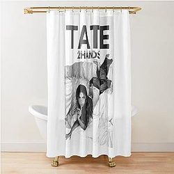 Tate McRae 2 Hands Shower Curtain