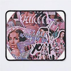 Tate McRae Sticker Edit Mouse Pad