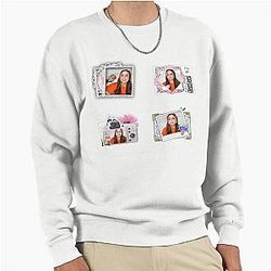 Tate McRae Stamp Edit Pullover Sweatshirt