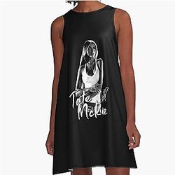 Tate McRae Reto A-Line Dress