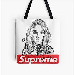 vintage Tate McRae All Over Print Tote Bag