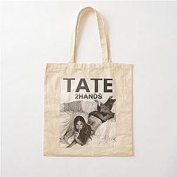 Tate Mcrae 2 Hands Cotton Tote Bag