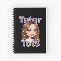 Tate McRae Spiral Notebook