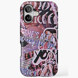 Tate McRae Sticker iPhone Tough Case