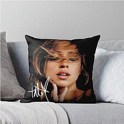 vintage Tate McRae Throw Pillow