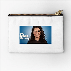 Style Icon Tatiana Maslany Zipper Pouches